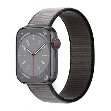 Nylon klokkerem Apple Watch 9 (41mm) - Anchor Ash
