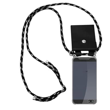 iPhone 5 / 5S / SE 2016 Deksel med Halskjede (svart)