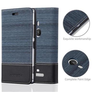 Nokia Lumia 925 lommebokdeksel etui (blå)