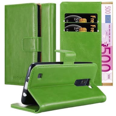 LG K8 2016 lommebokdeksel etui (grønn)
