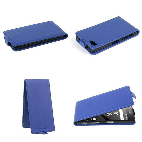 Sony Xperia Z5 PREMIUM Deksel Cover Etui (blå)