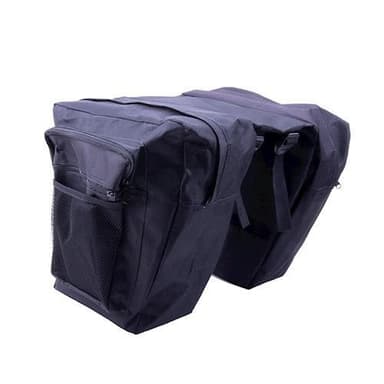 Forever Outdoor Double bike pannier for the carrier black