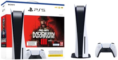 PlayStation 5 + COD MWIII pakke