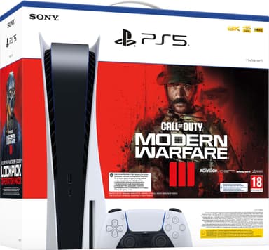 PlayStation 5 + COD MWIII pakke