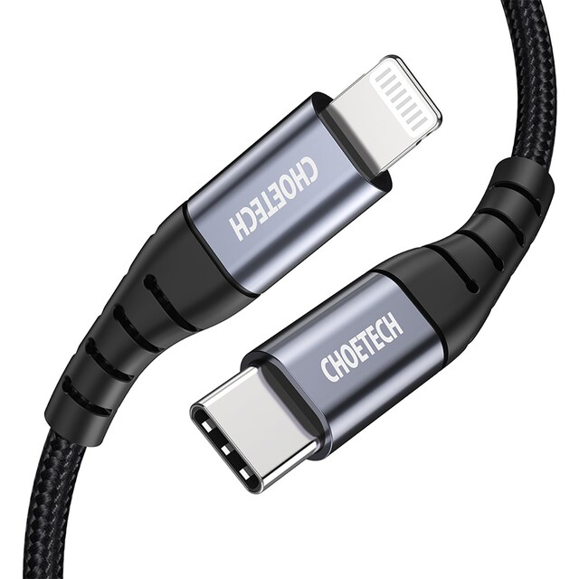 Choetech USB-C til Lightning 1,2m
