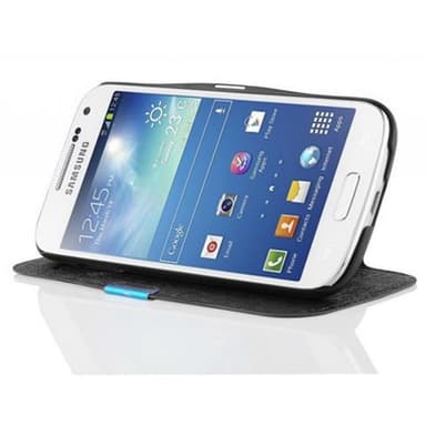Samsung Galaxy S4 MINI lommebokdeksel etui (svart)