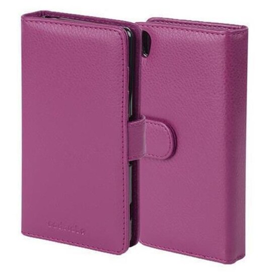 Sony Xperia Z5 lommebokdeksel case (lilla)