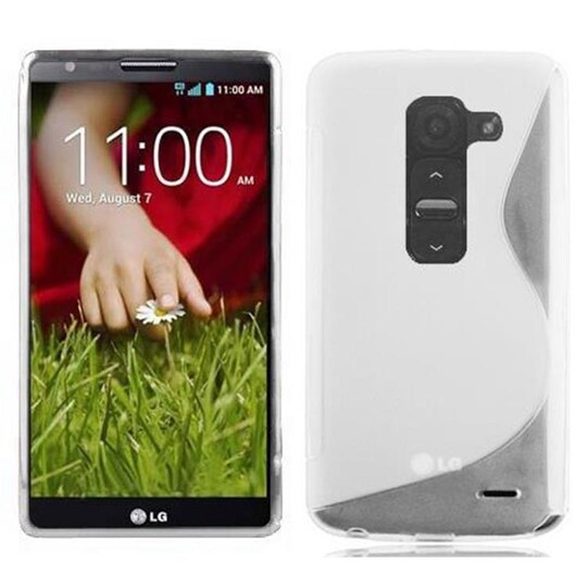 LG G2 MINI silikondeksel case (hvit)