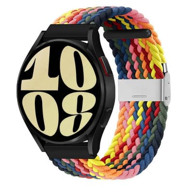 Flettet elastisk armbånd Samsung Galaxy Watch 6 (44mm) - rainbow