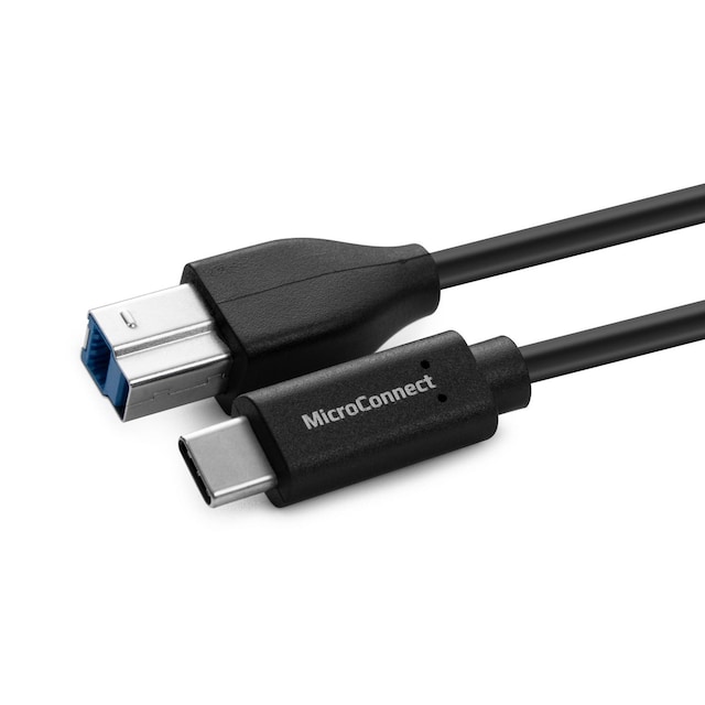 MicroConnect USB-C to USB3.0 B 1m