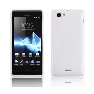 Sony Xperia J Deksel Case Cover (hvit)