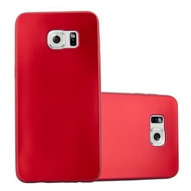 Samsung Galaxy S6 EDGE Deksel Case Cover (rød)