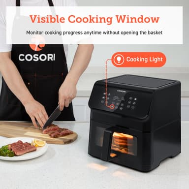 Cosori Premium II Plus airfryer CAF-P653-KEUR (sort)