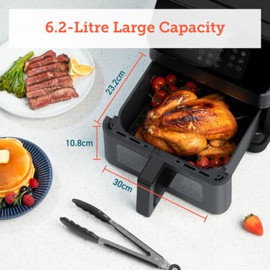 Cosori Premium II Plus airfryer CAF-P653-KEUR (sort)