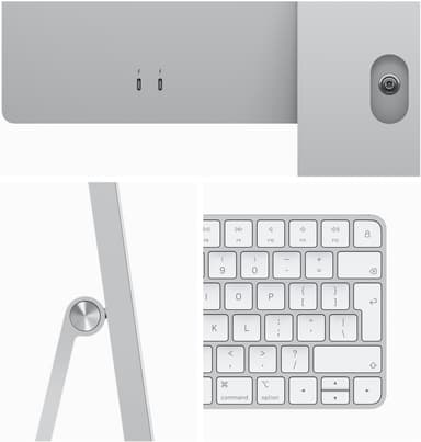 iMac 24" M3 8/8/256 (sølv)