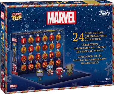 Funko Pop! Marvel Holiday actionfigur julekalender