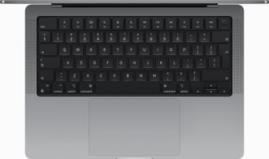MacBook Pro 14 M3 CTO 8/512GB (stellargrå) - Engelsk (UK) tastatur