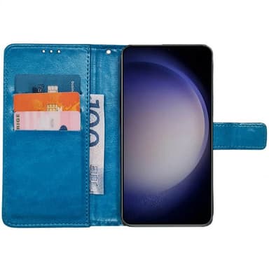 Lommebokdeksel 3-kort Samsung Galaxy S23 FE - Lyseblå