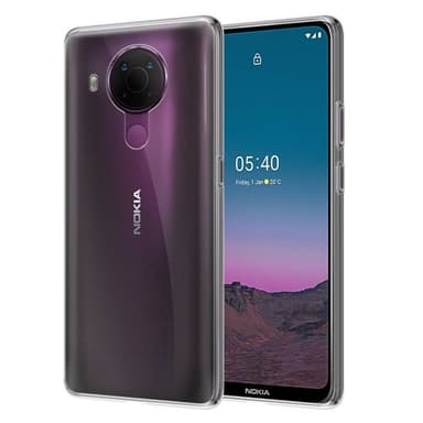 Silikondeksel gjenomsiktig Nokia 5.4