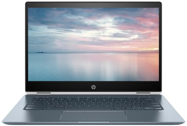 HP Chromebook x360 14-da0000no 14" 2-i-1 (hvit/grå)