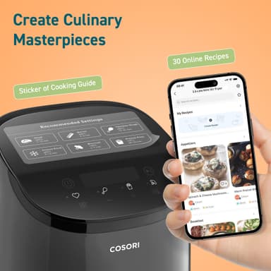 Cosori Mini airfryer CAF-LI211-AEUR (mørkegrå)
