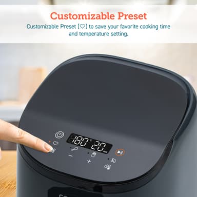 Cosori Mini airfryer CAF-LI211-AEUR (mørkegrå)