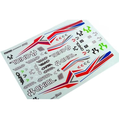 AXI230012 Body Panel Set Clear Capra 1.9 UTB