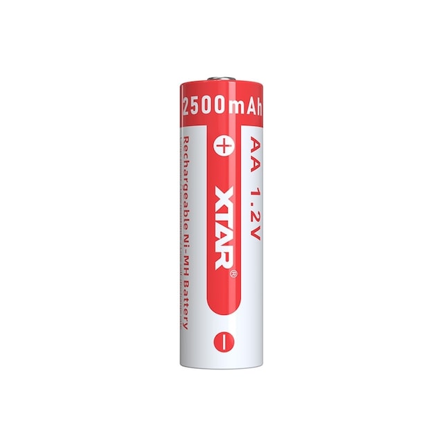 XTAR AA 1.2V 2500mWh Batterier 4stk