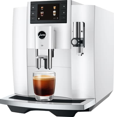 Jura E8 kaffemaskin 15585 (piano white)