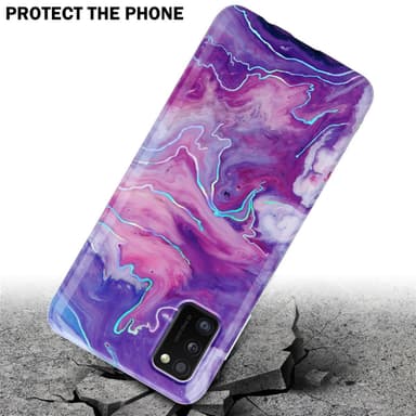 Samsung Galaxy A41 lommebokdeksel etui (lilla)