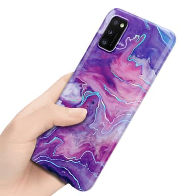 Samsung Galaxy A41 lommebokdeksel etui (lilla)
