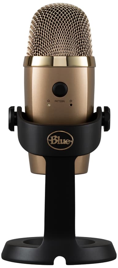 Blue Yeti Nano mikrofon (cubano gull) Mikrofon Elkjøp Blue Yeti Nano mikrofon (cubano gull) Mikrofon Elkjøp