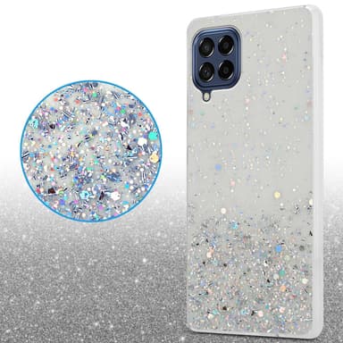 Samsung Galaxy M53 5G Silikondeksel Glitter