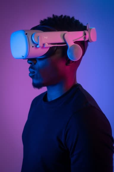 Logitech Chorus gaming headset for Meta Quest 2 (hvit)