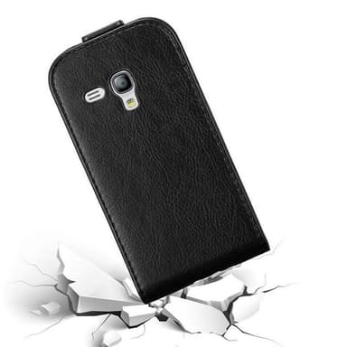 Samsung Galaxy S3 MINI deksel flip cover (svart)