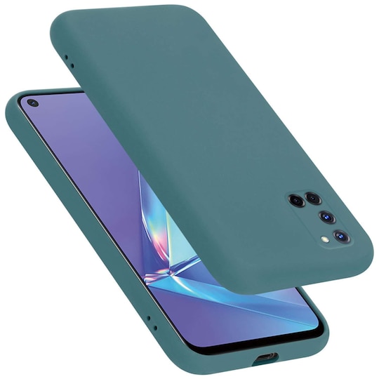 Oppo A72 silikondeksel case (Grønn)