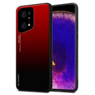 Oppo FIND X5 PRO Deksel Case Cover (Svart)