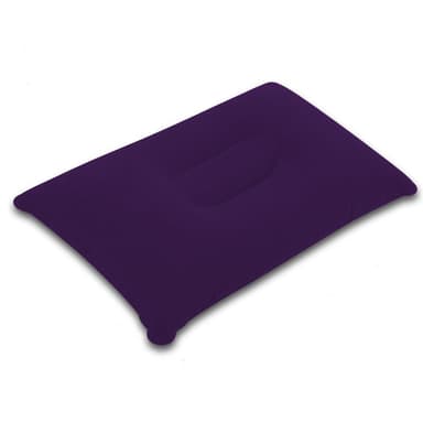 Pute for nakken ergonomisk oppblåsbar pute (lilla)