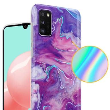 Samsung Galaxy A41 lommebokdeksel etui (lilla)