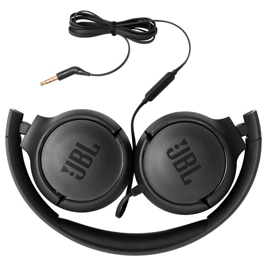 JBL Tune500 on-ear hodetelefoner (svart)