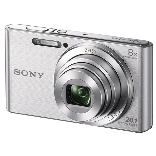 Sony CyberShot DSC-W830 kompaktkamera (sølv)