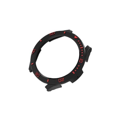 Veske og skjermbeskytter til Samsung Galaxy Watch 4/5 40 mm Sort