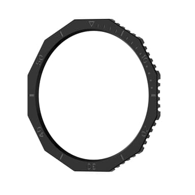 Tidsskala ramme for Samsung Galaxy Watch 6 Classic 47mm/SM-R960 Sort