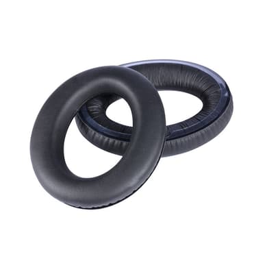 Erstatning av 1 par øreputer for Sennheiser PXC 350/450/ HD380 Sort