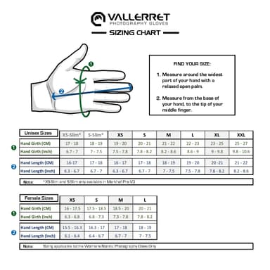 Vallerret Markhof Pro V3 Fotohansker L