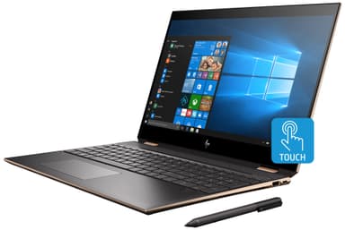 HP Spectre x360 2-i-1 15-df0180no bærbar PC (aske/kobber)