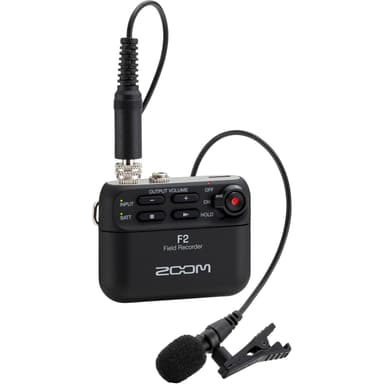 Zoom F2 Ultrakompact Field Recorder