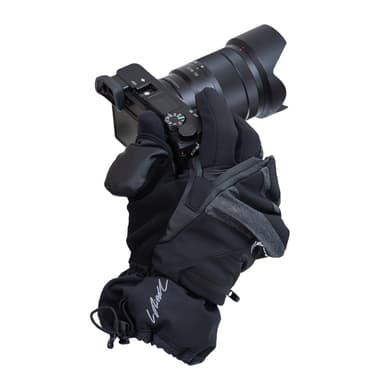 Vallerret Skadi Zipper Mitt LRS Black