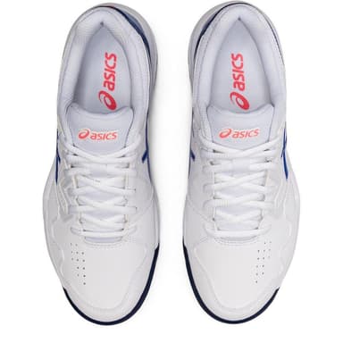 Asics Gel Dedicate 7 White/Lapis Lazuli Blue, Padel sko dame