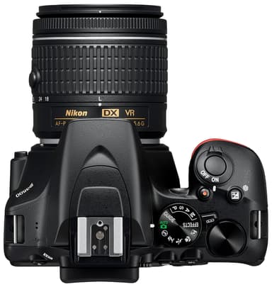 Nikon D3500 digitalkamera + AF-P DX Nikkor 18–55 mm zoomobjektiv
